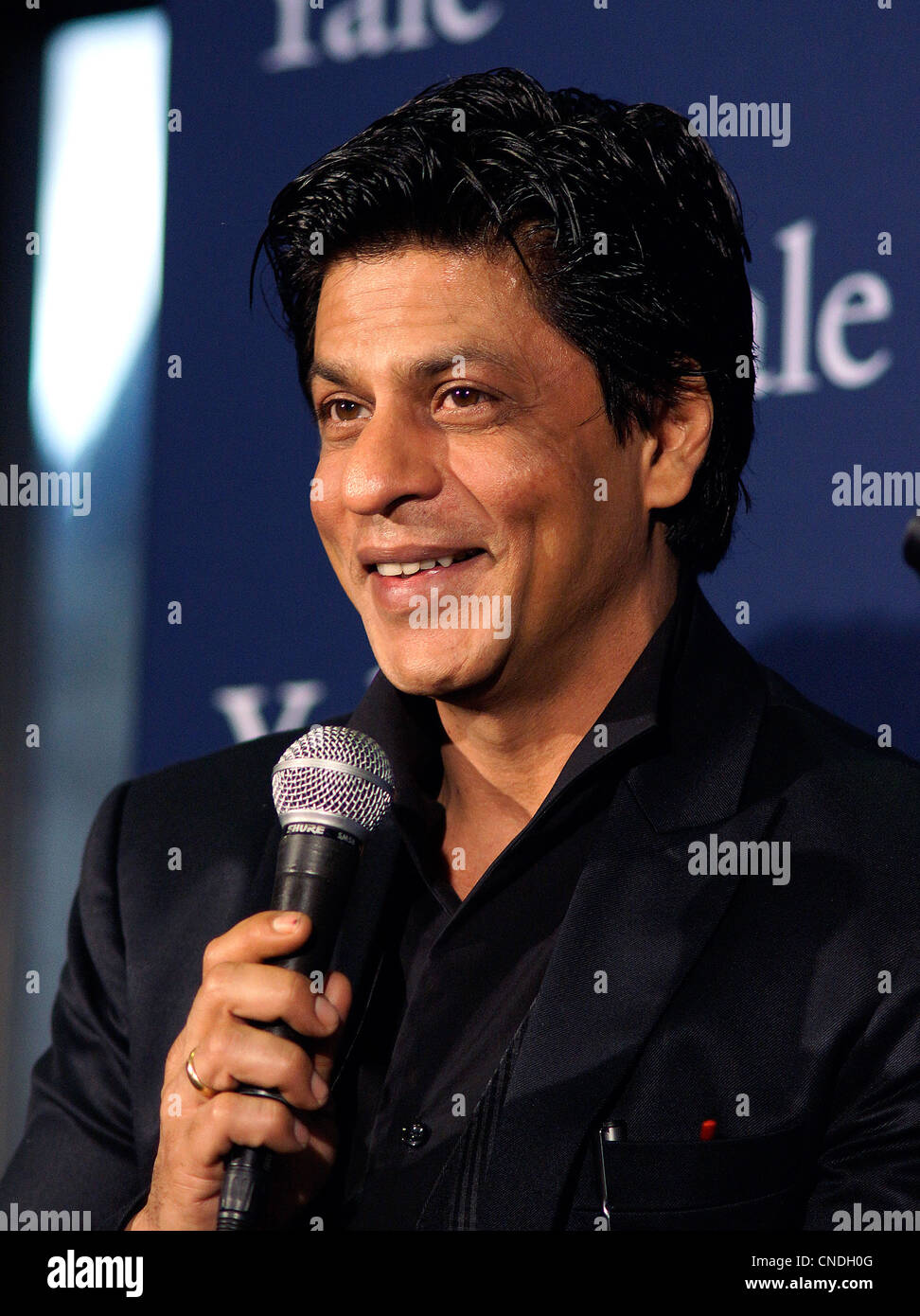 Bollywood film superstar Shah Rukh Khan Stock Photo