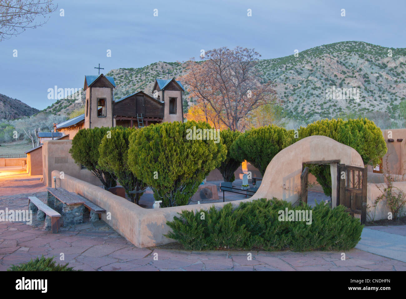 The Chimayo Sanctuary, New Mexico Stock Photo Alamy