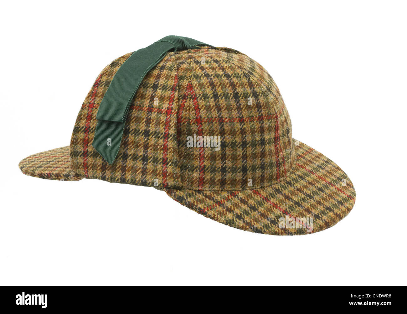 One deerstalker hat Stock Photo