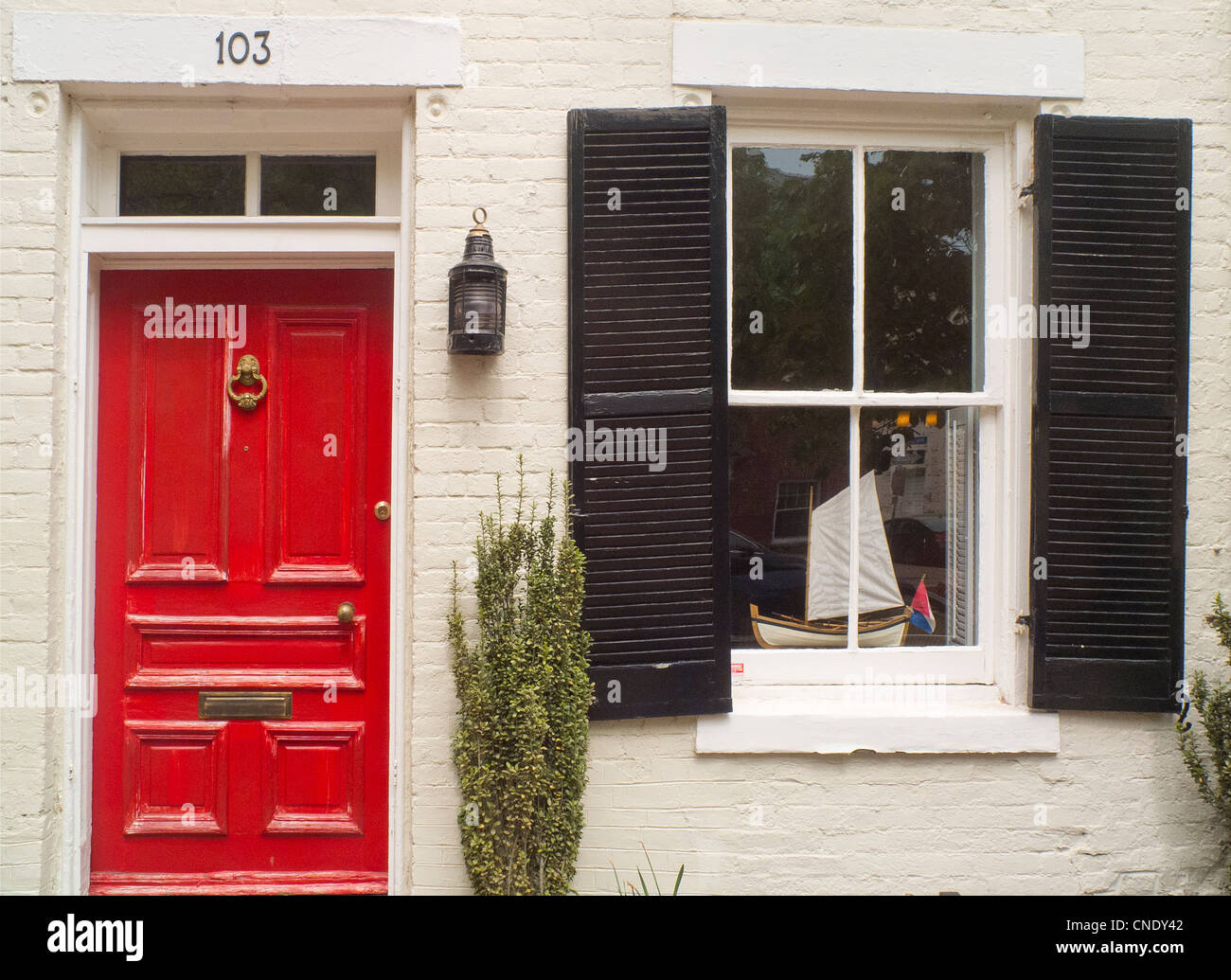 Historic old town alexandria houses hires stock photography and images