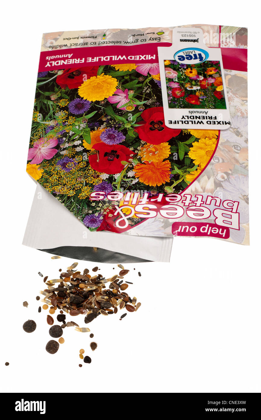 Flower seeds packet hi-res stock photography and images - Alamy