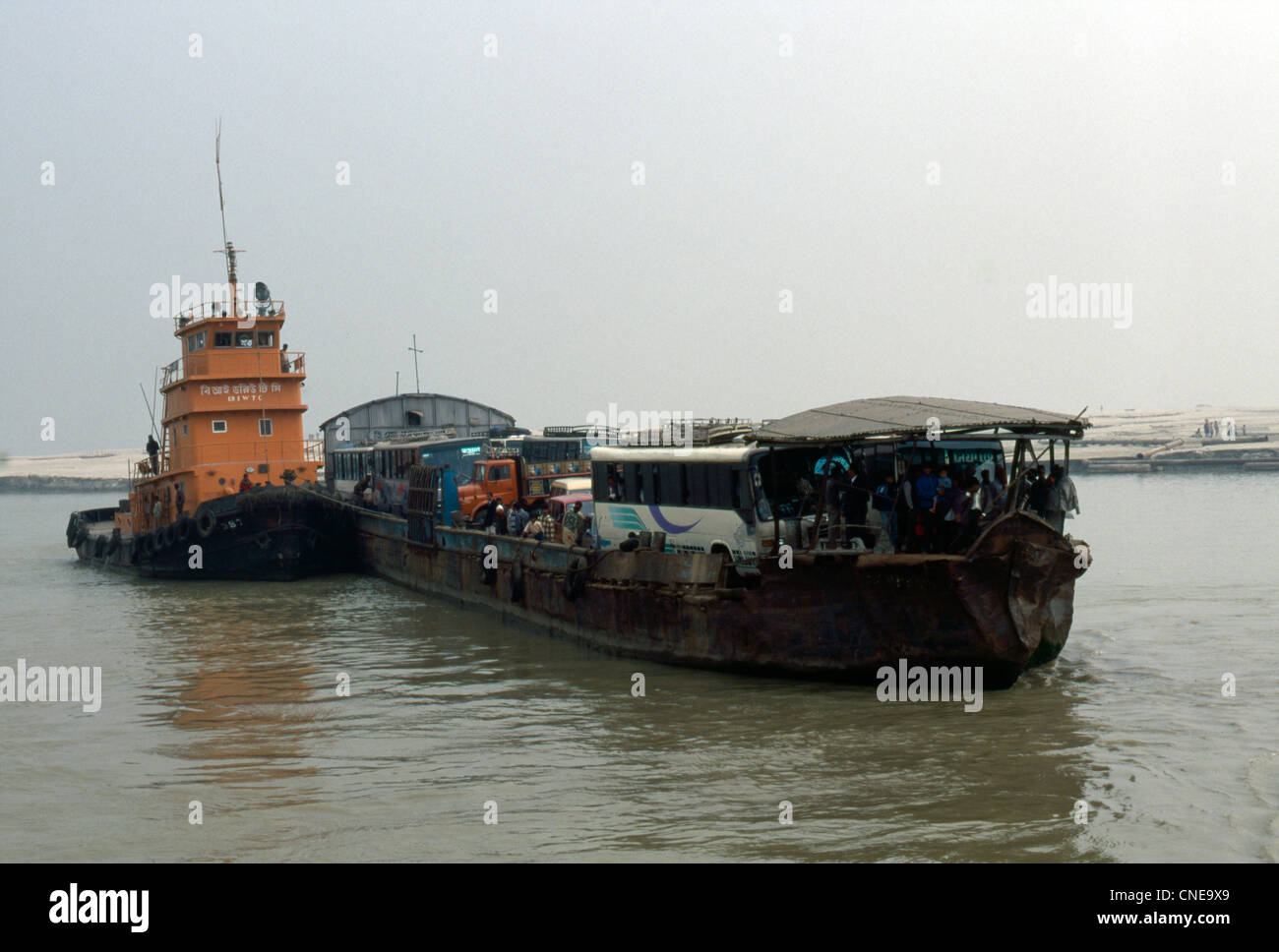 Transportation on Burigunga river. Dhaka. Bangladesh Stock Photo