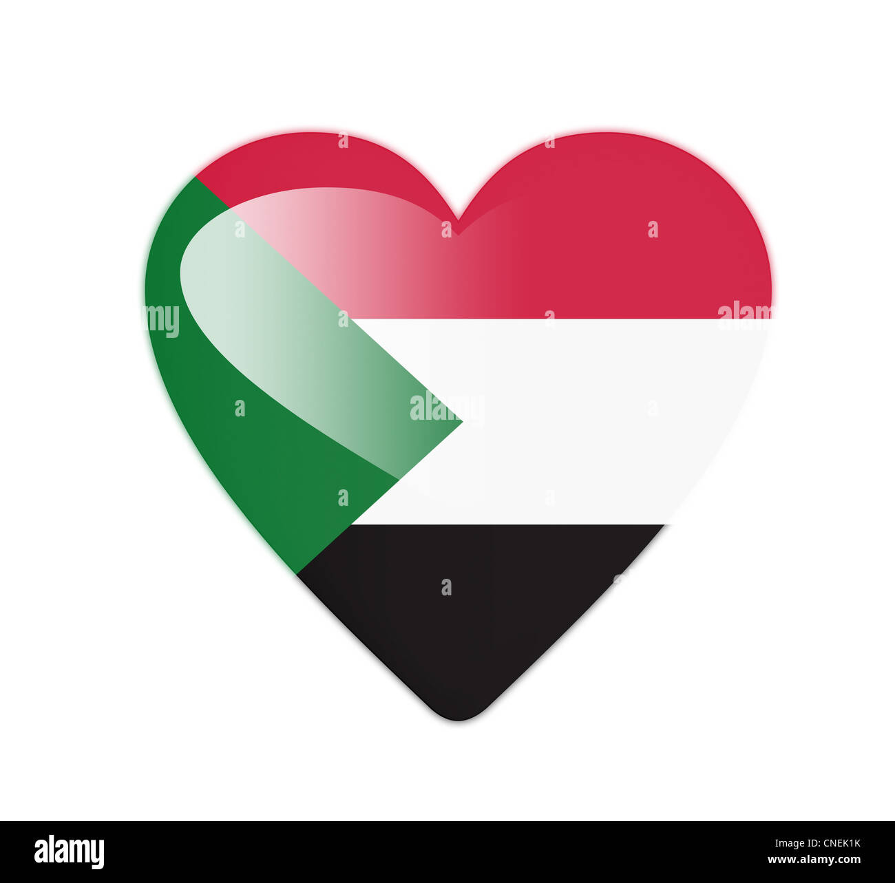 Sudan flag clip art hi-res stock photography and images - Alamy