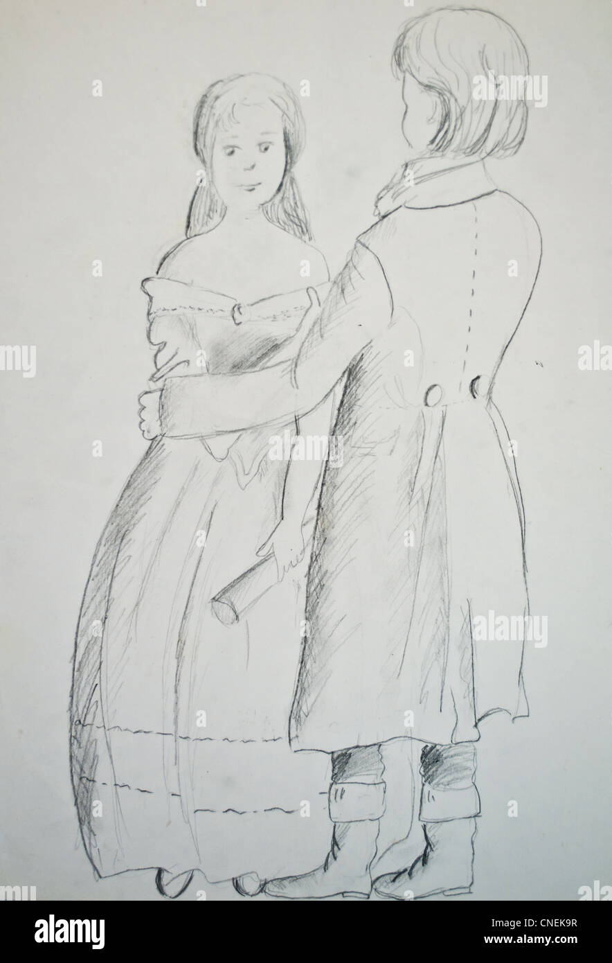 Amazing Art Drawings-pencil sketch of a couple-A4 size | eBay