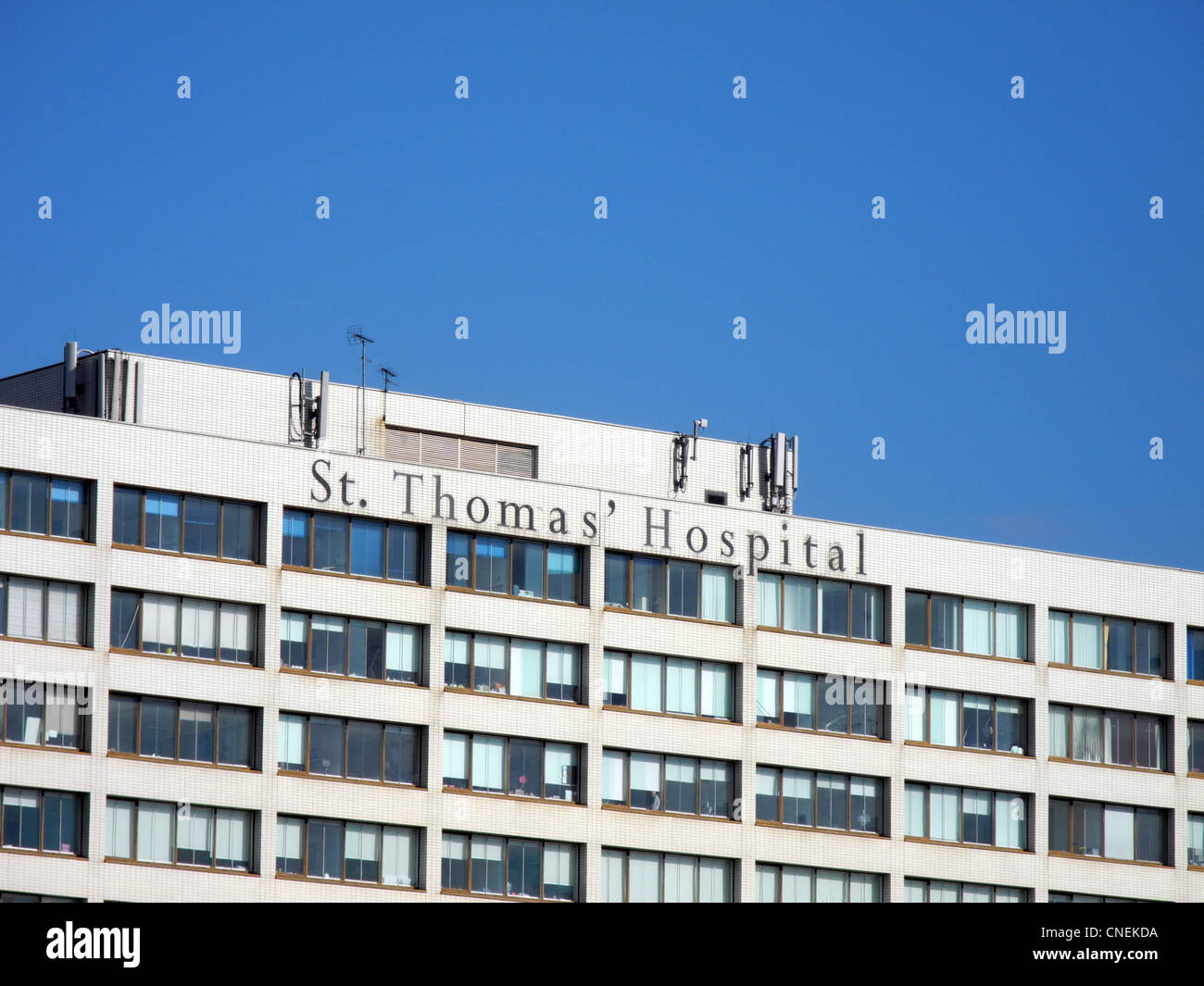 Saint Thomas' hospital London Stock Photo Alamy