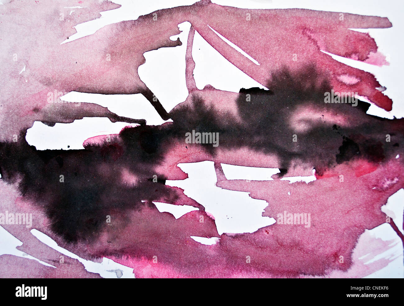Watercolor blot background Stock Photo - Alamy