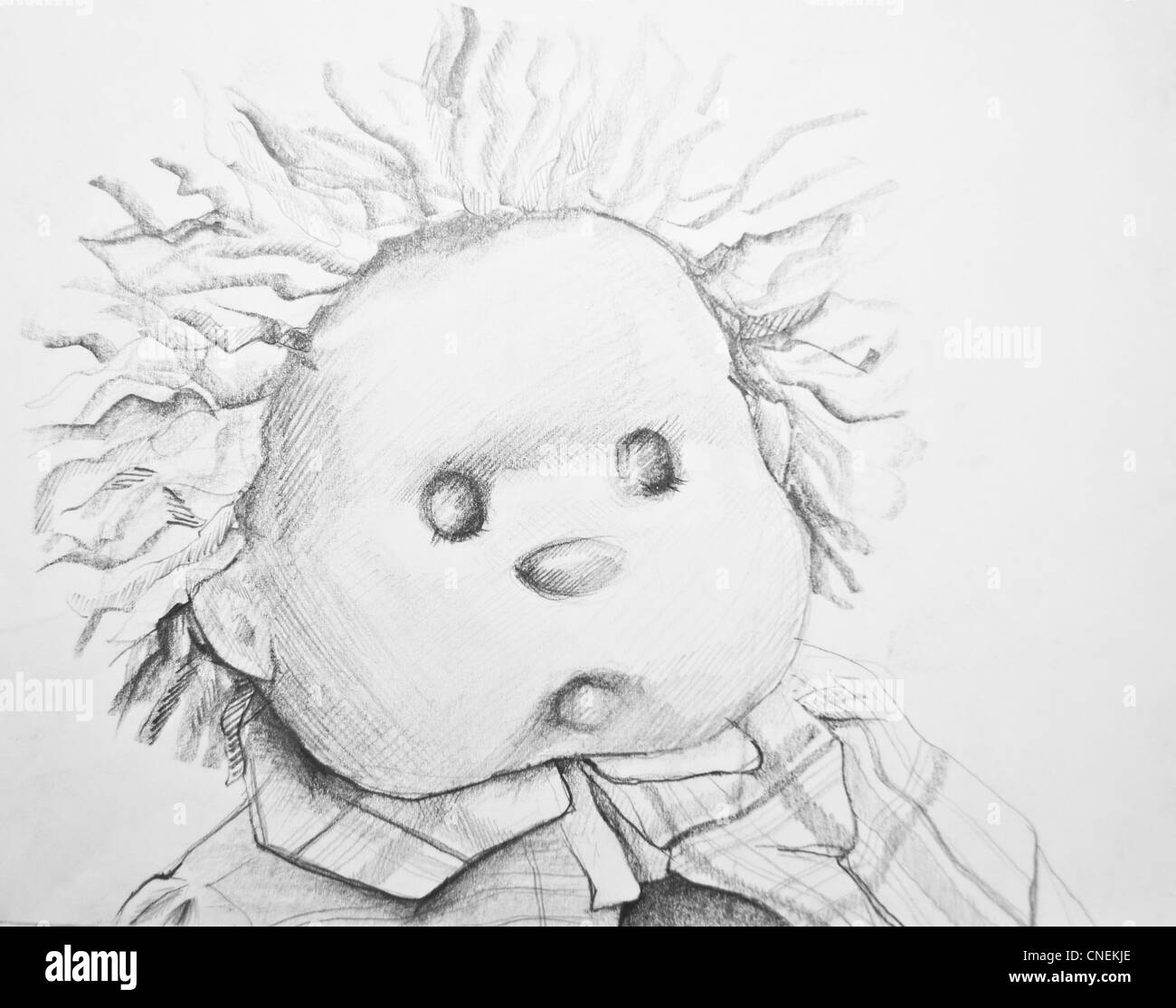 Another pencil doll #doll #draw #drawing #shading #pencil … | Flickr