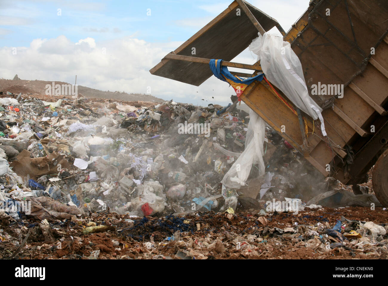 Rubbish Dump UK Stock Photo Alamy