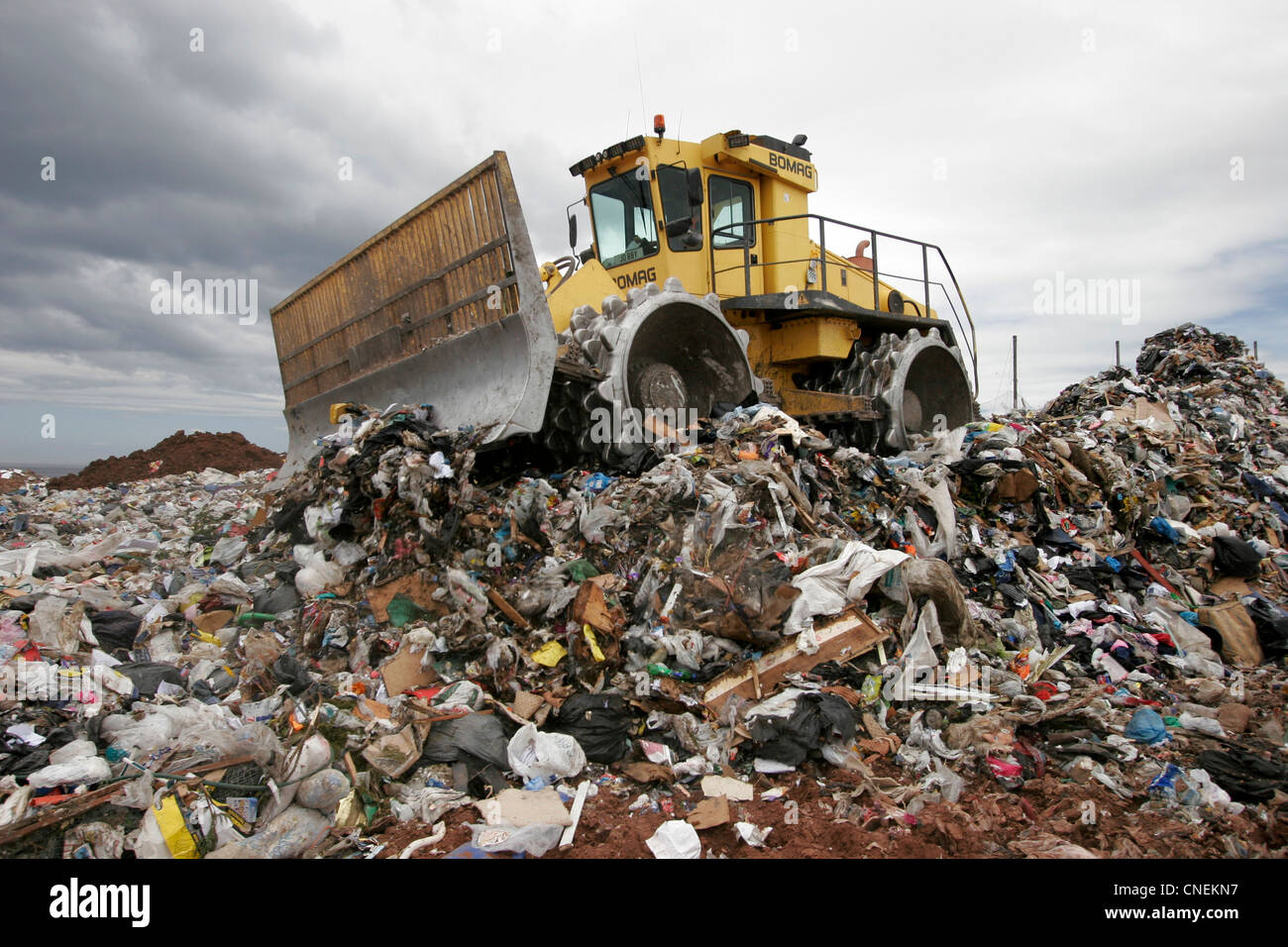 Rubbish Dump UK Stock Photo