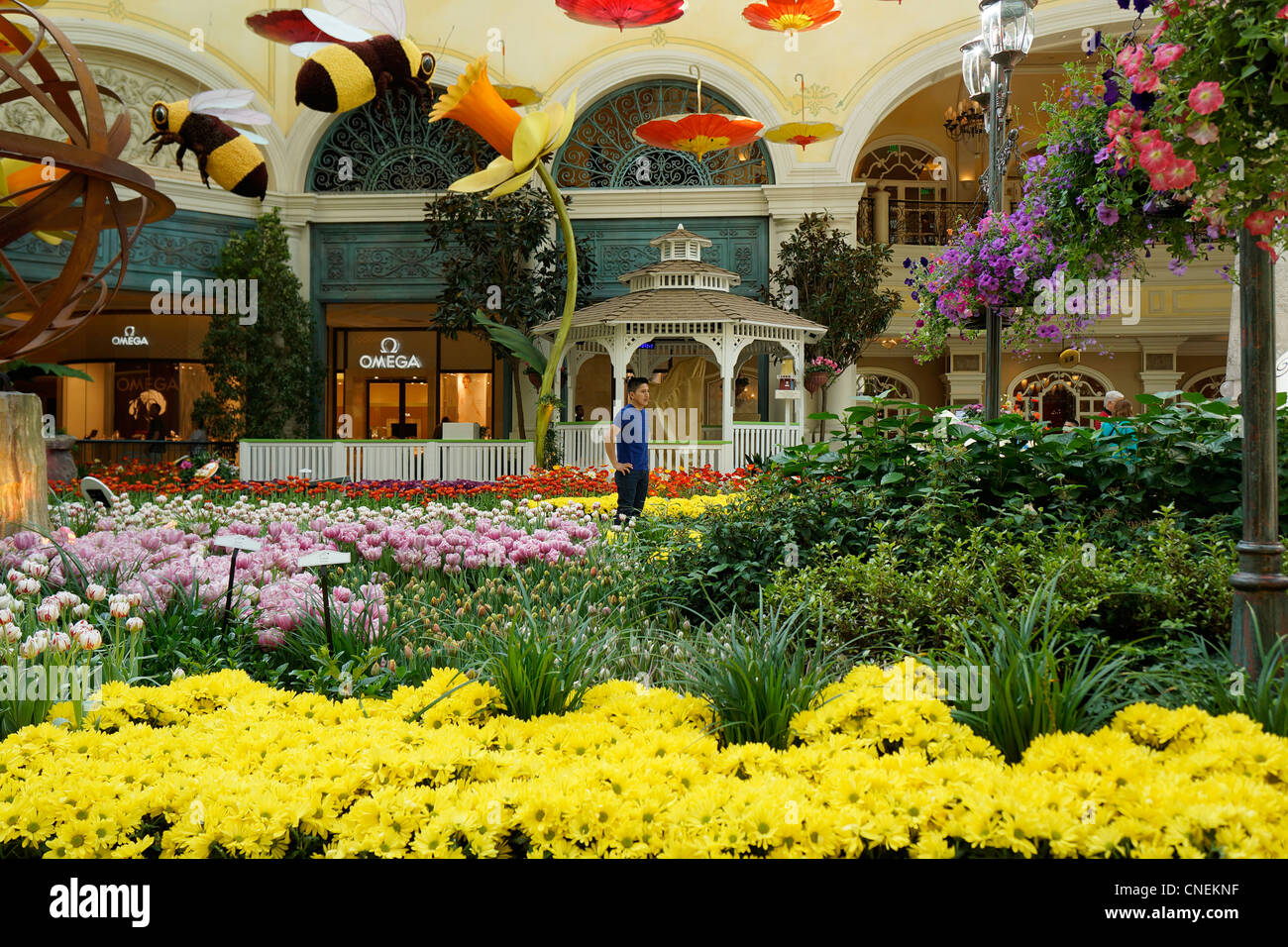 Bellagio Hotel and Casino, Gardens, Conservatory, Las Vegas, Nevada