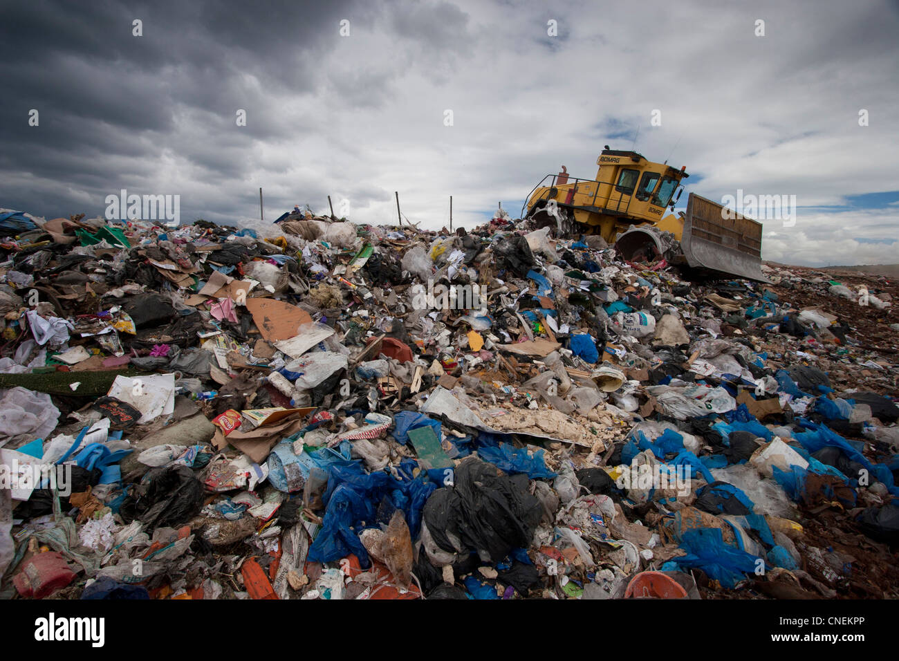 Rubbish Dump UK Stock Photo
