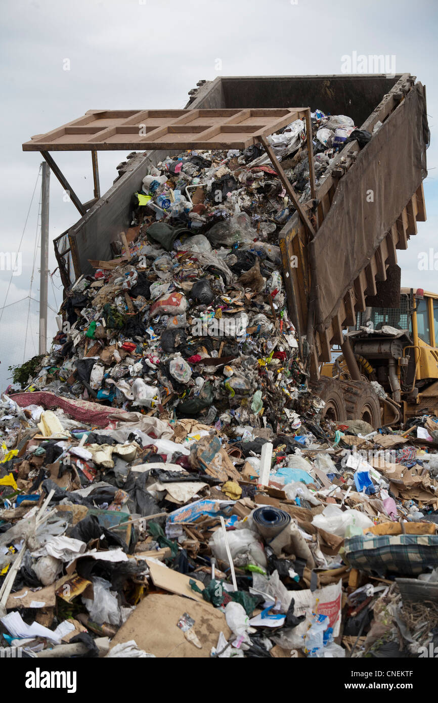 Rubbish Dump UK Stock Photo