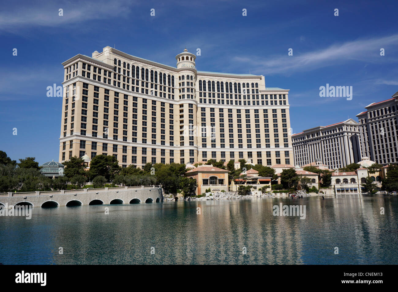 Bellagio Hotel and Casino, Las Vegas, Nevada, USA Stock Photo
