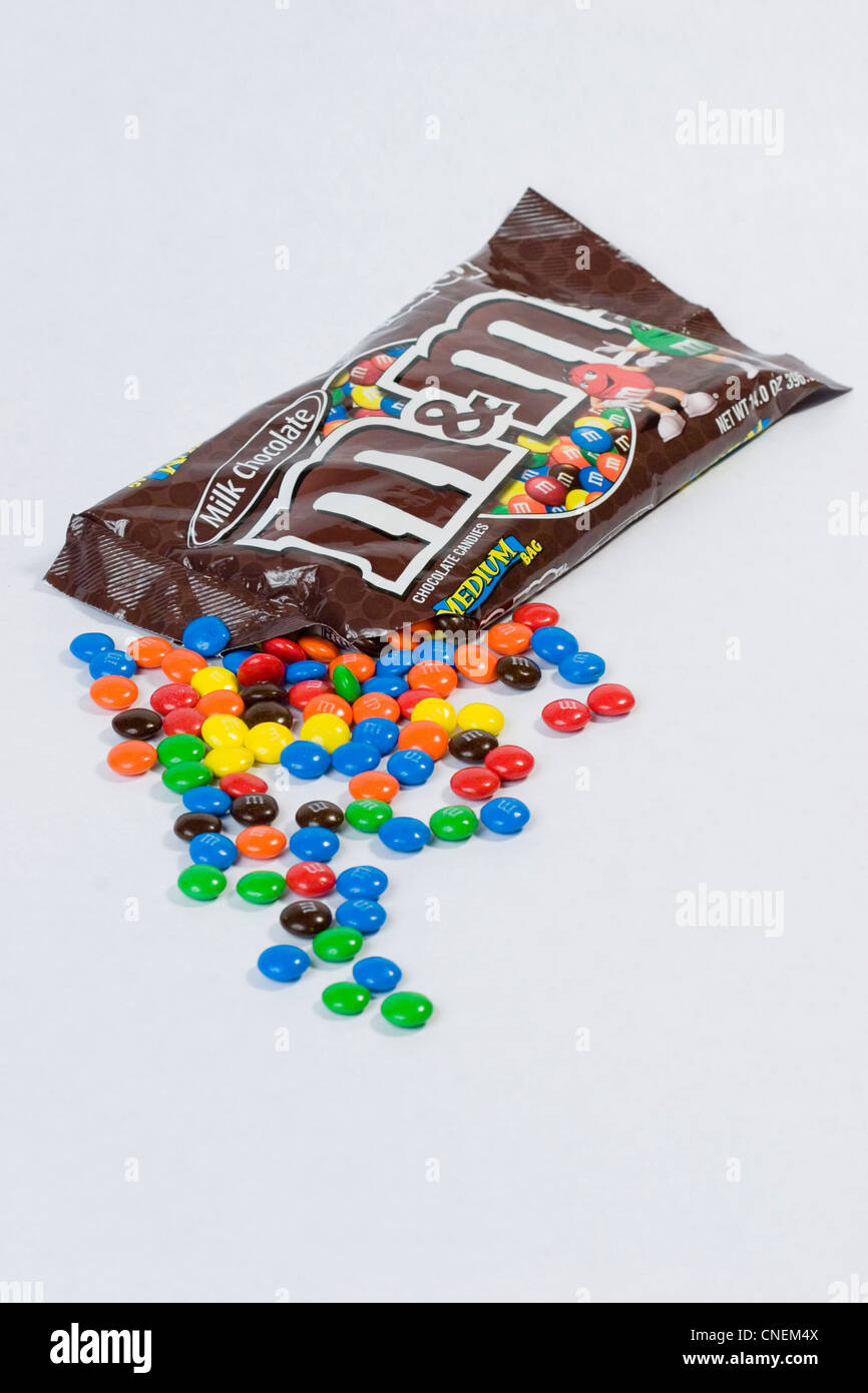 M&Ms, Bag of M&Ms, M&M, M&Ms candy Stock Photo - Alamy