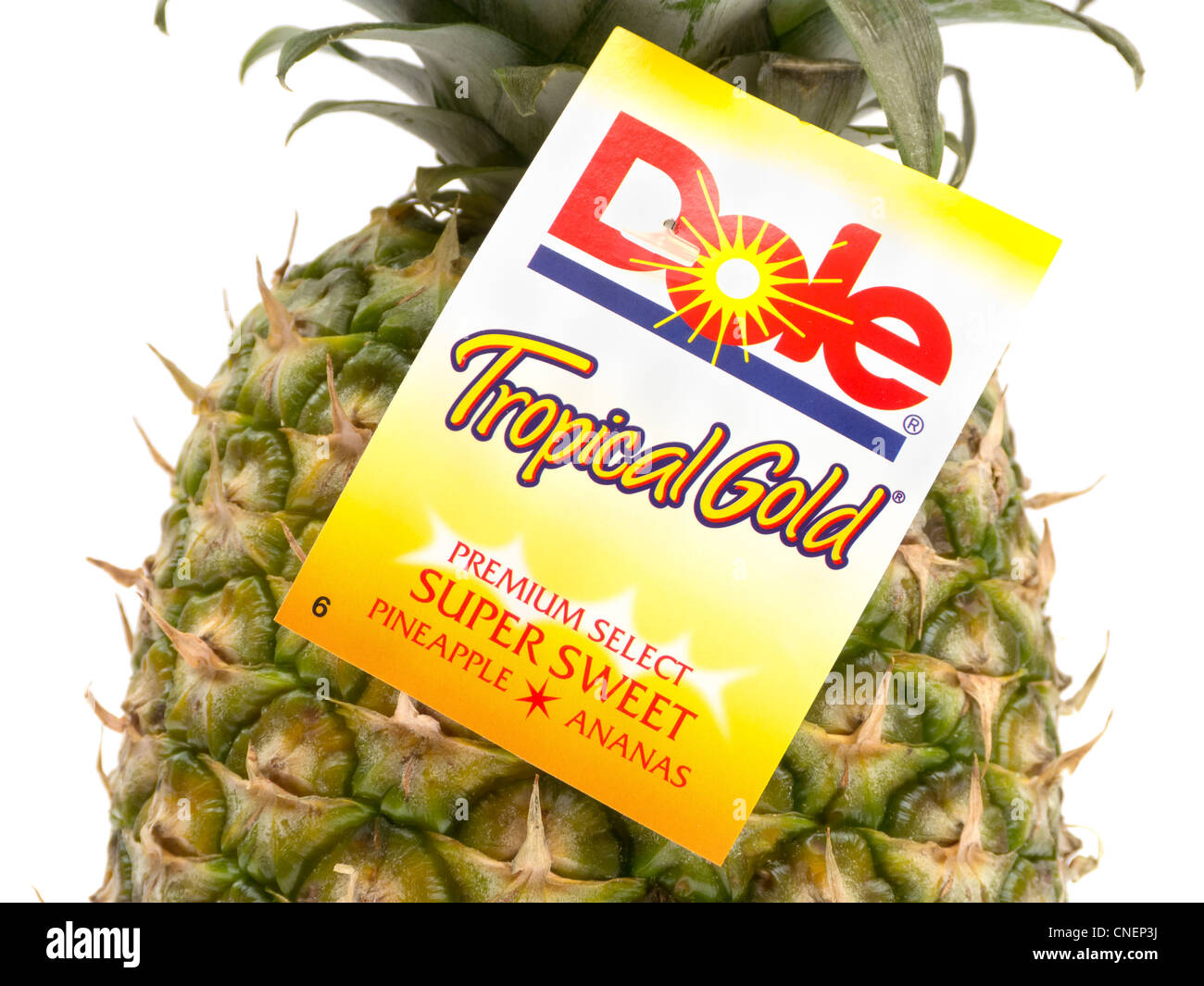 Dole Pineapple Label