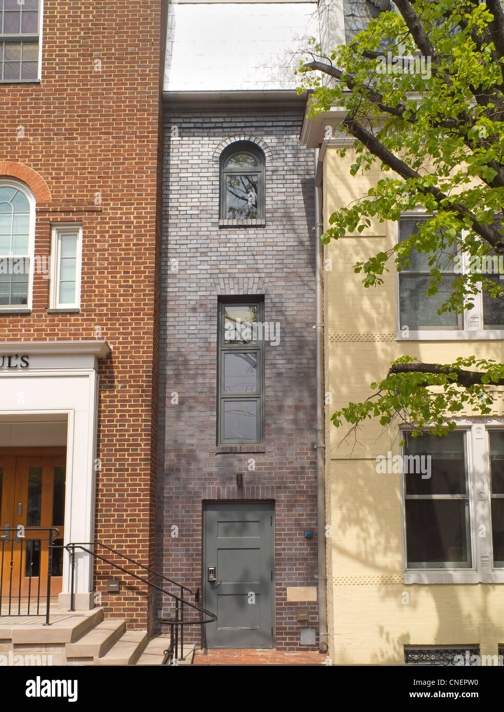 Historic Old Town Alexandria houses Stock Photo Alamy