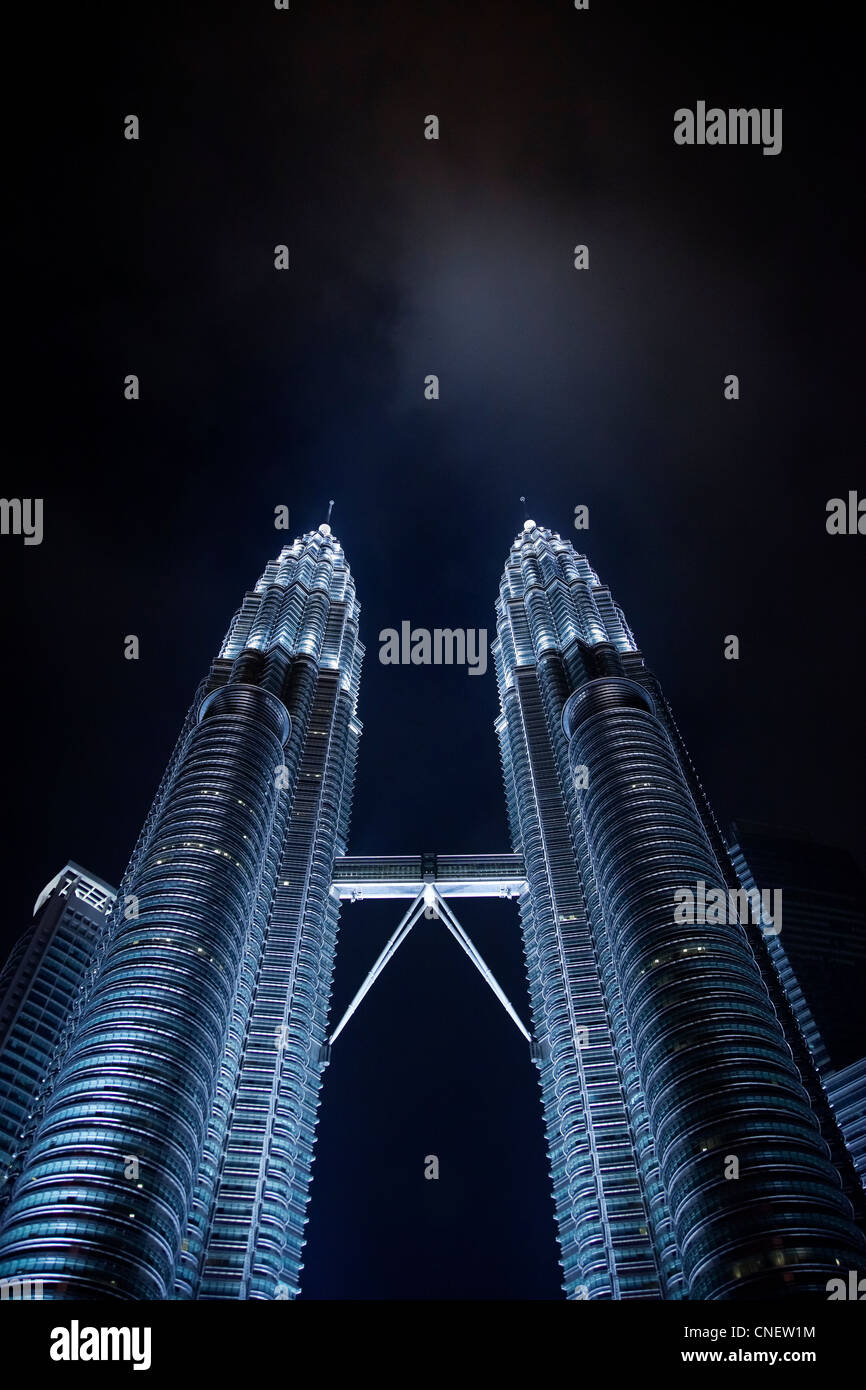 Petronas towers Kuala Lumpur Stock Photo