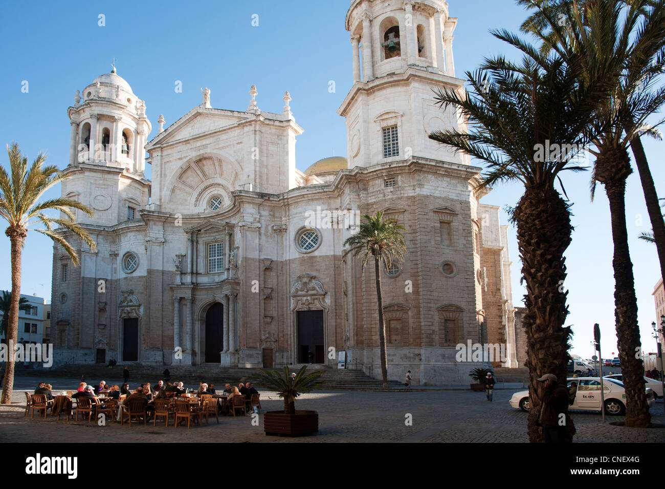 Cathedral of Cadiz, Andalusia, Spain Stock Photo