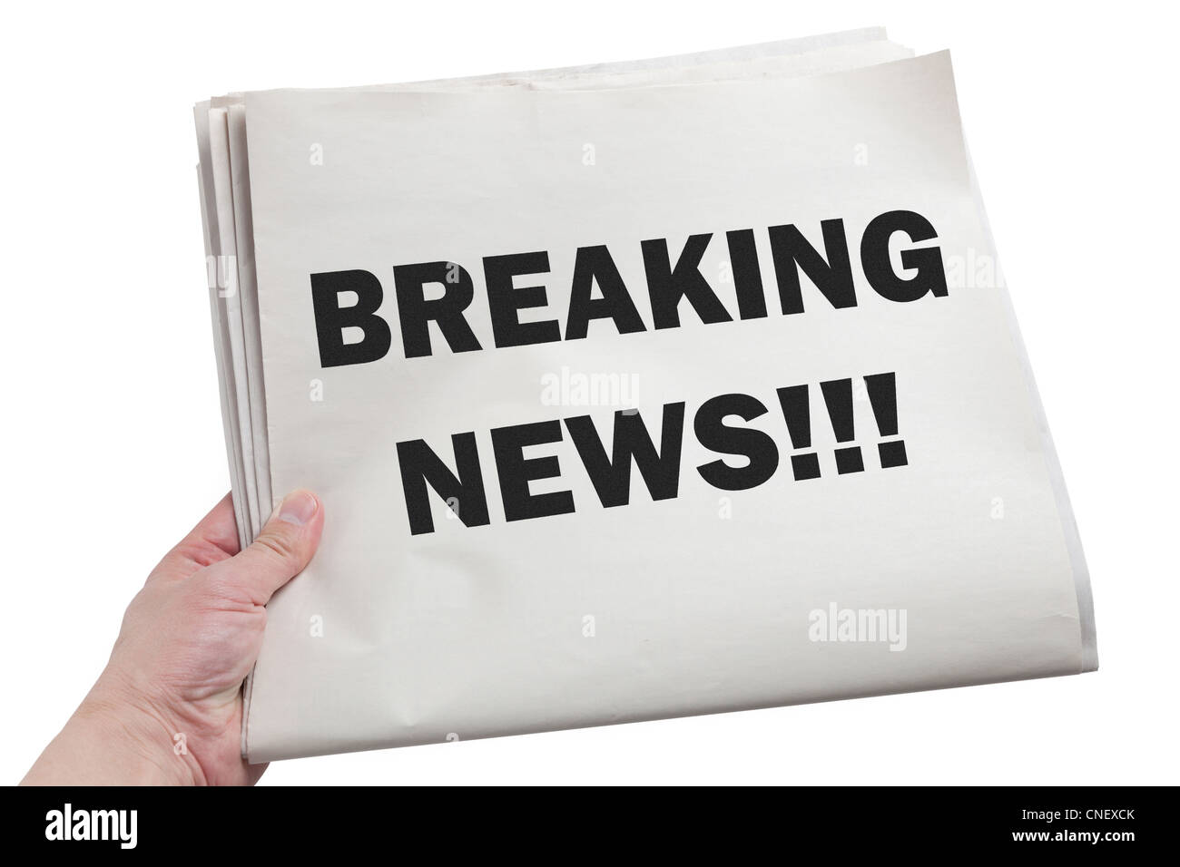 Breaking news hi-res stock photography and images - Alamy