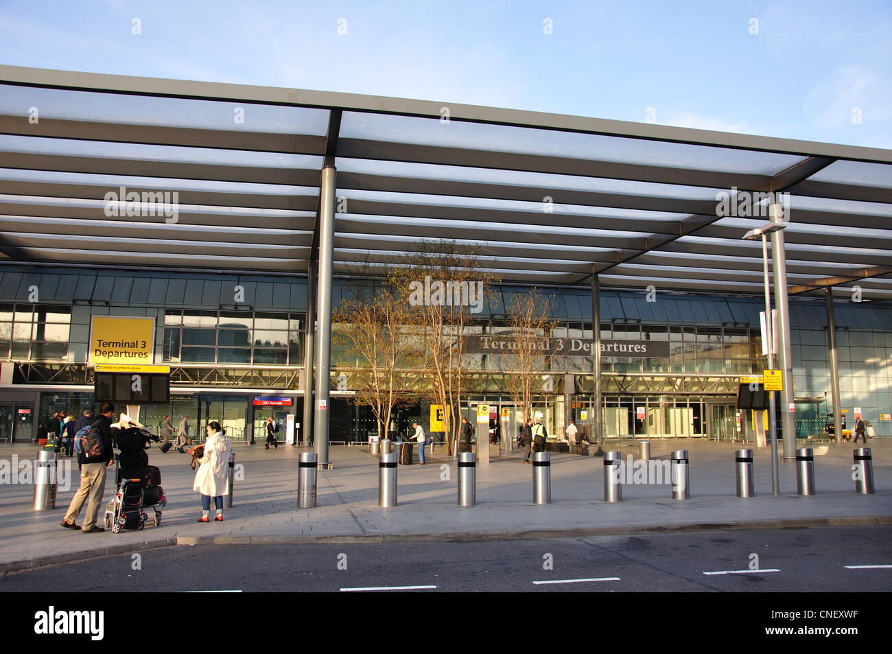 Terminal 3, Heathrow Airport. London Borough of Hounslow, Greater