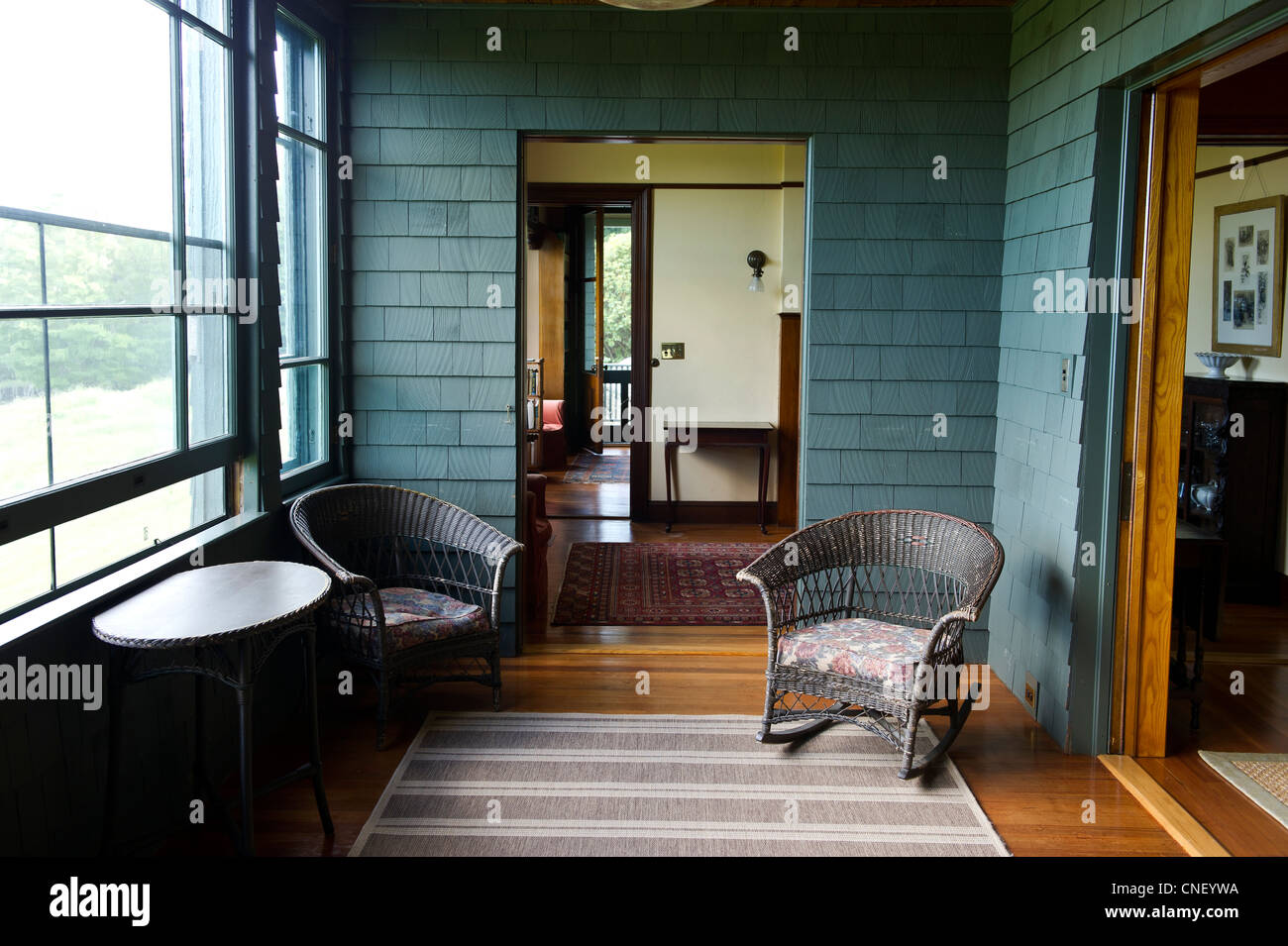 Interior of Naulakha, Rudyard Kipling house, Brattleboro Vermont Stock  Photo - Alamy