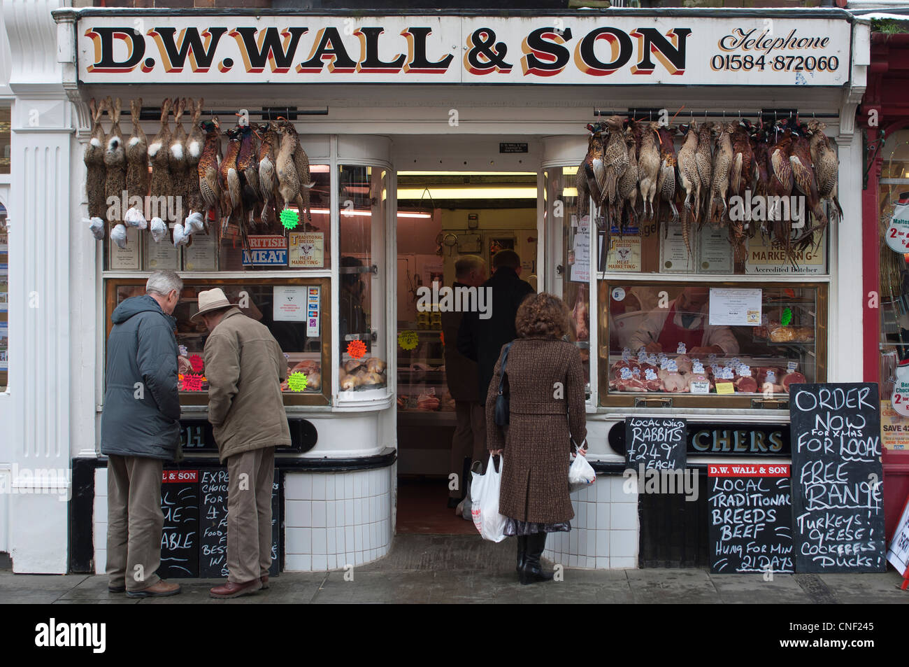 Traditional rare breeds butcher hires stock photography and images Alamy