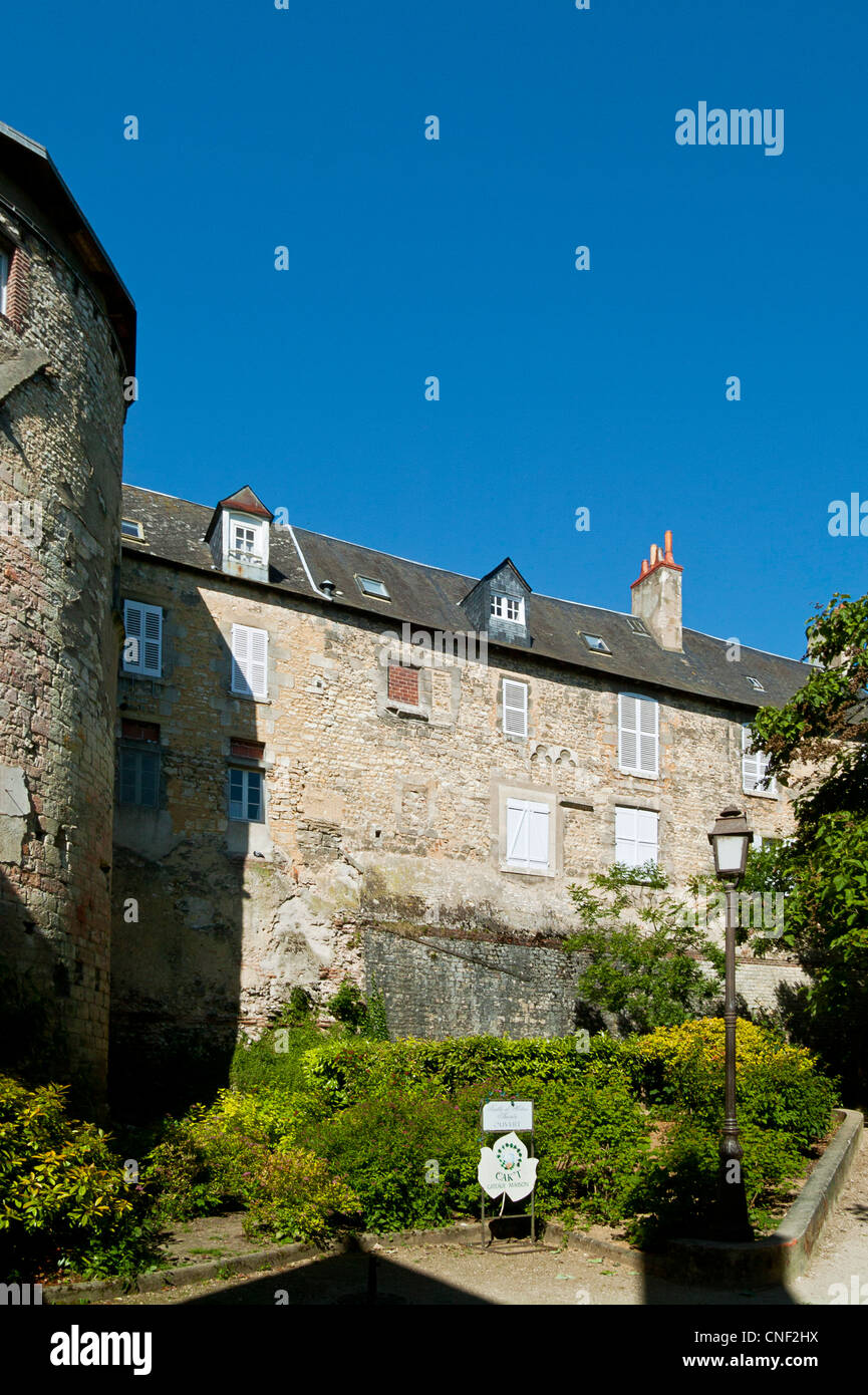 The Way Of Ramparts, Bourges,Cher,Centre,France Stock Photo
