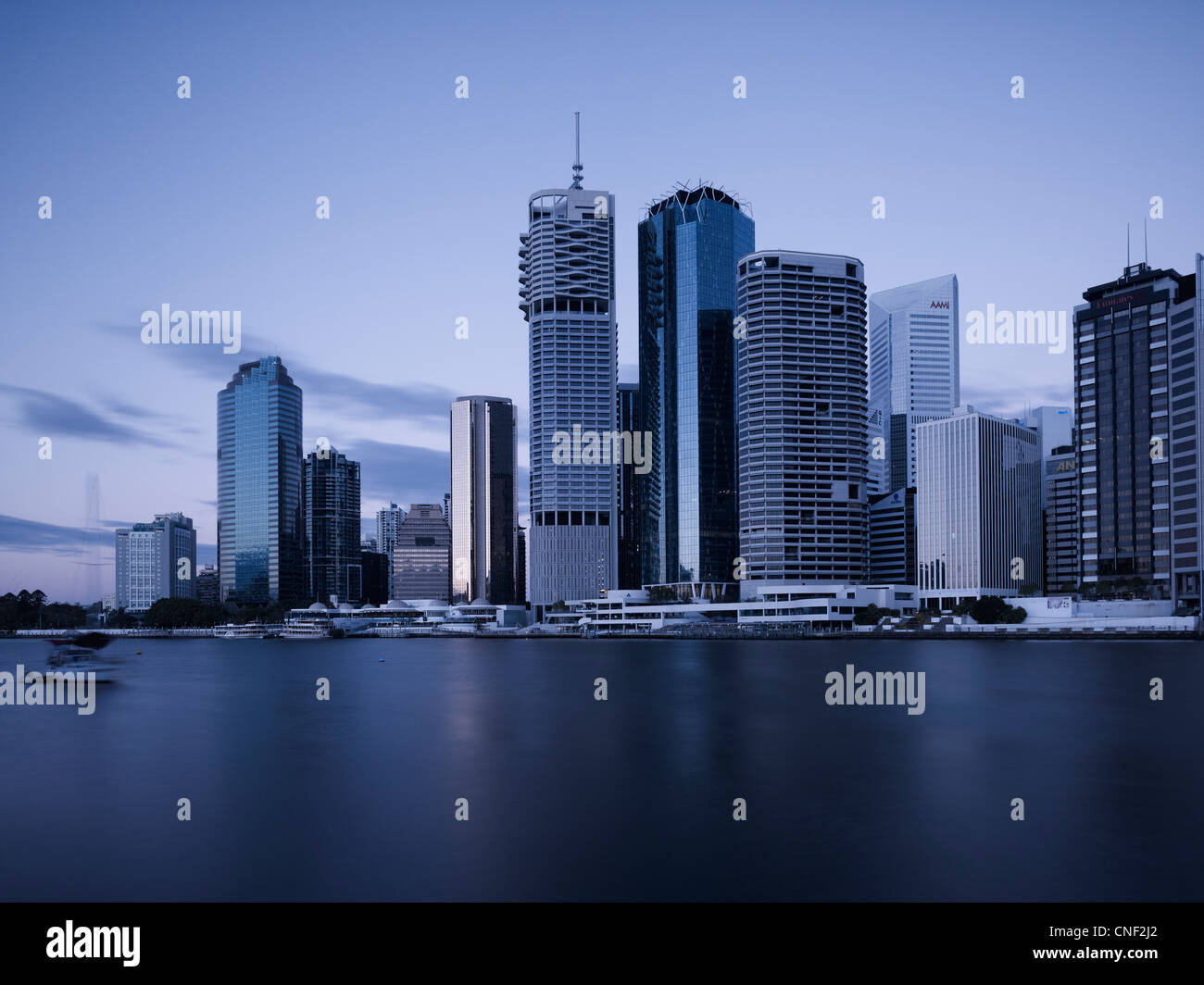 Brisbane cityscape Queensland Australia Stock Photo
