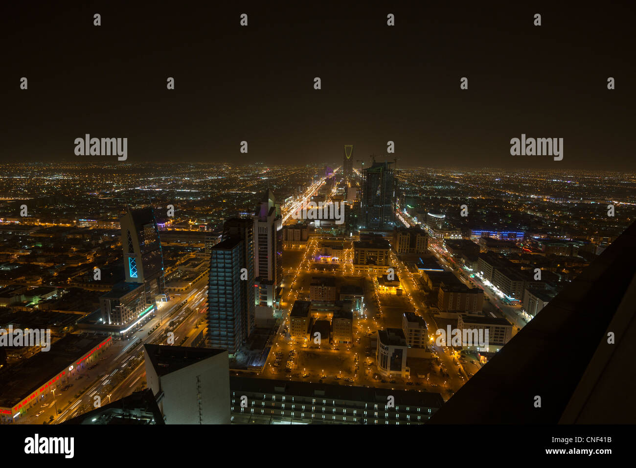 view of Riyadh, Saudi Arabia Stock Photo