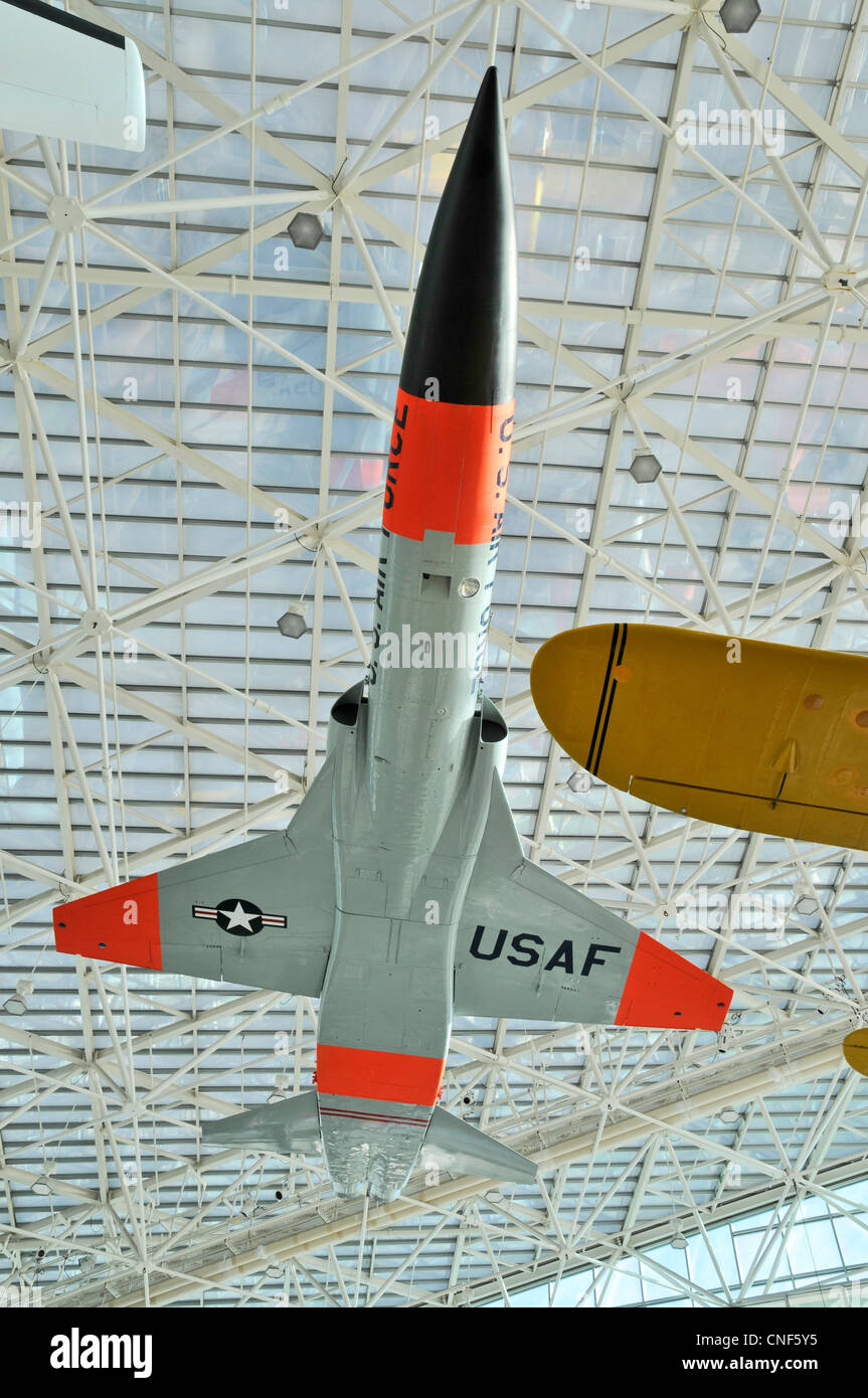 US air force military aircraft, The Museum of Flight, Seattle,Washington, WA, USA Stock Photo