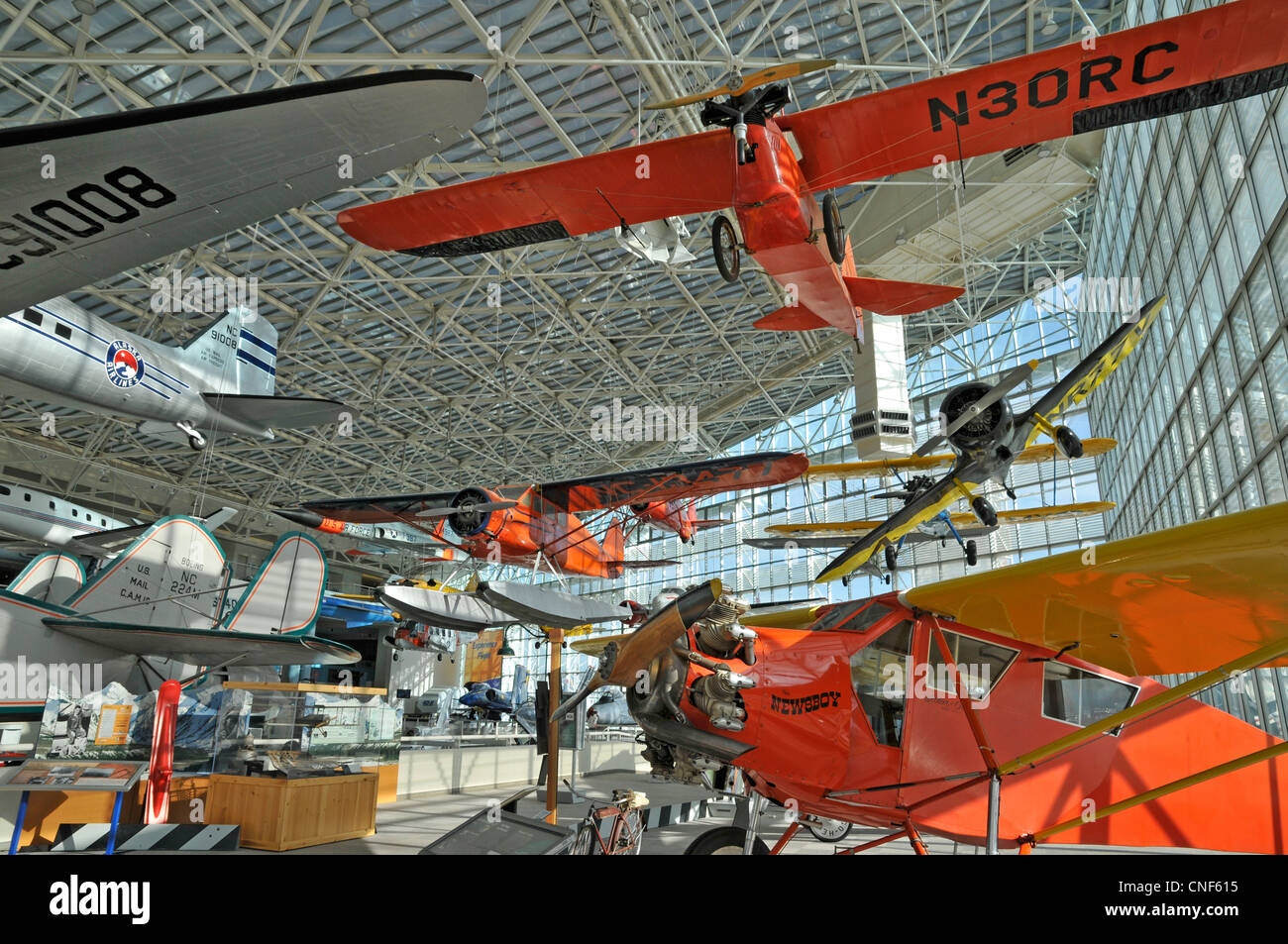 T.A.Wilson great gallery, The Museum of Flight, Seattle, Washington, WA, USA Stock Photo