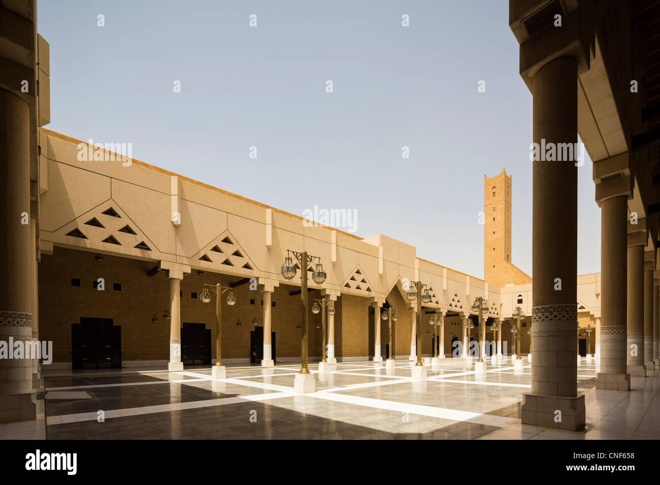 courtyard, Great Mosque of Riyadh, Saudi Arabia Stock Photo - Alamy
