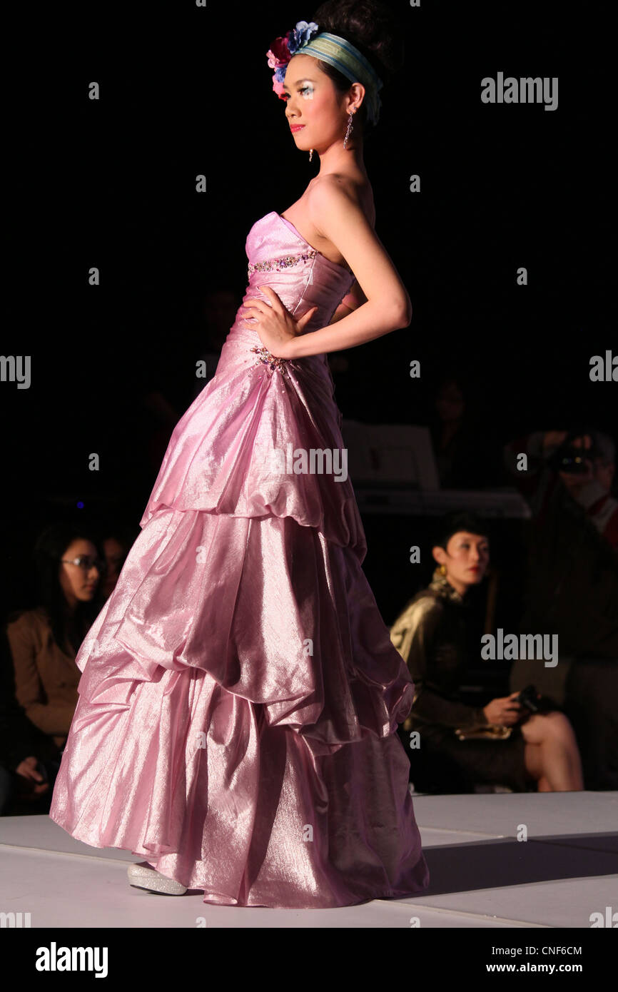 China Style Light Pink Elegant Dress YOU0066