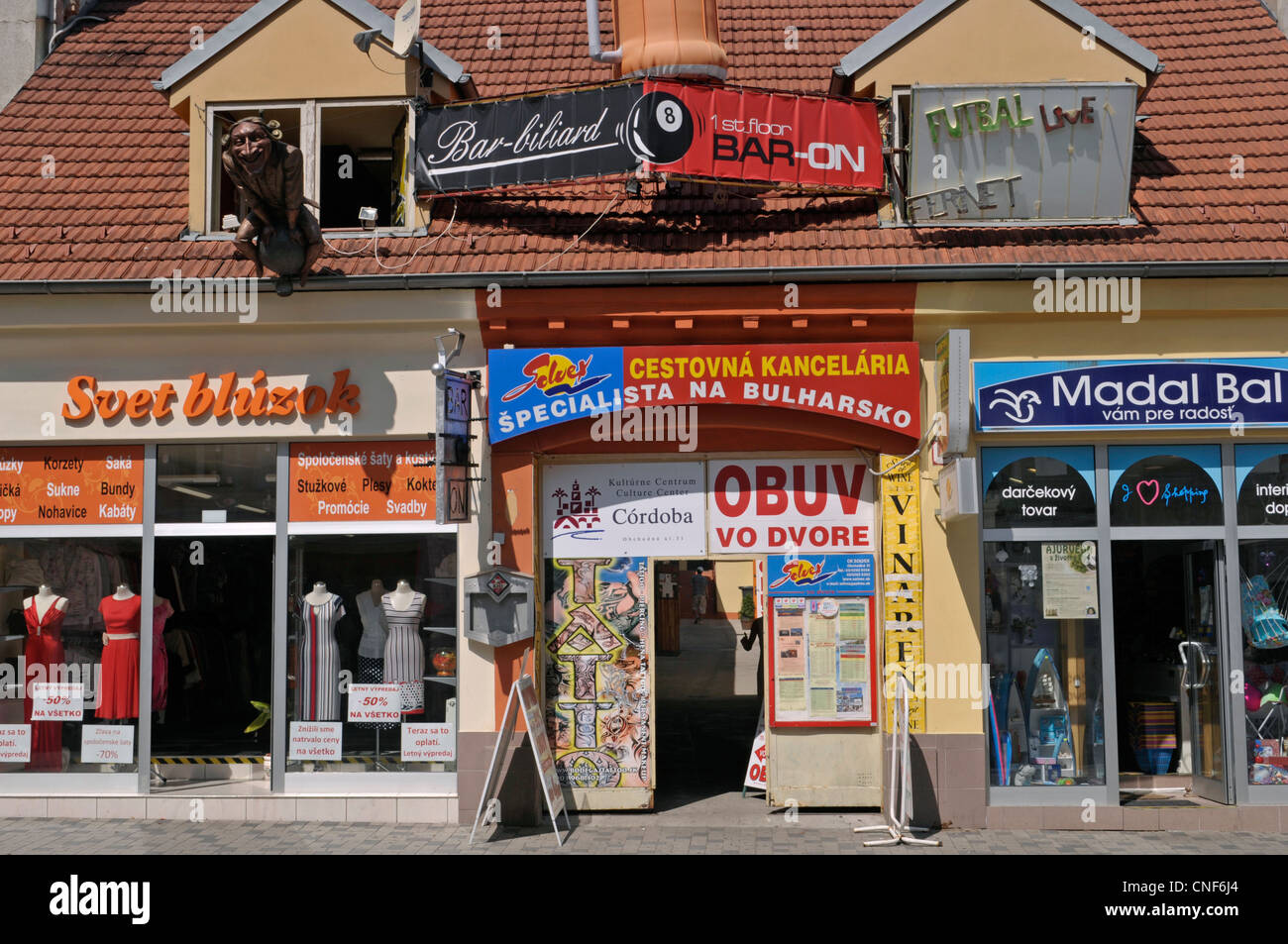 Obchodna street main shopping street hi-res stock photography and images -  Alamy