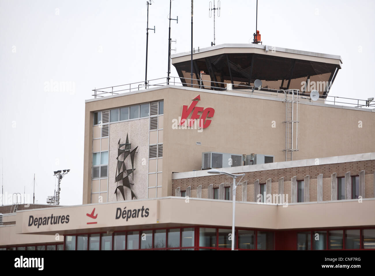 Fredericton International Airport (YFC) is pictured in Fredericton, New