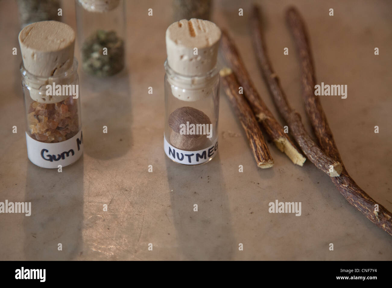 Stabler-Leadbeater Apothecary Museum in Old Town Alexandria Virginia Stock Photo