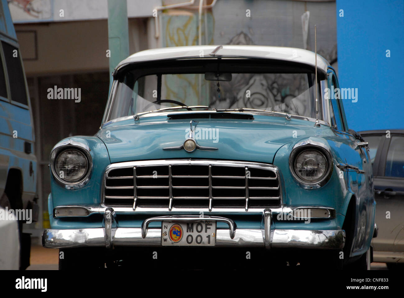Vintage car in Lismore, NSW, Australia Stock Photo Alamy