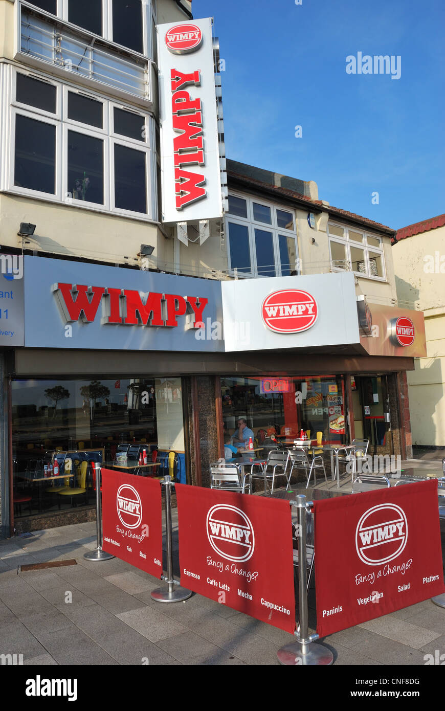 Wimpy bar restaurant hi-res stock photography and images - Alamy