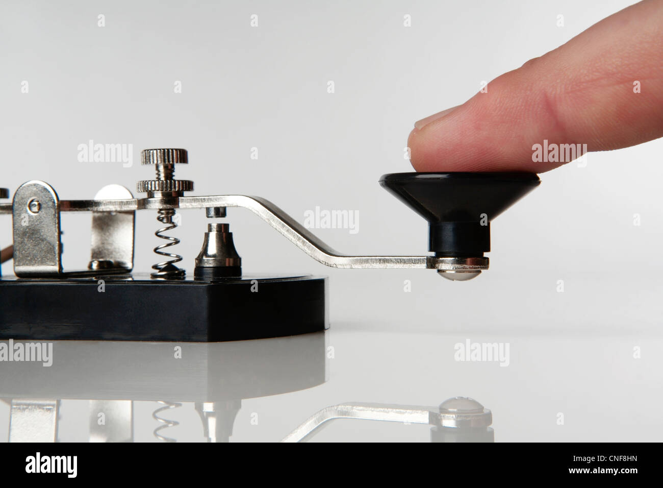 Morse code key hi-res stock photography and images - Alamy
