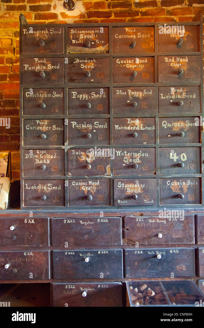StablerLeadbeater Apothecary Museum in Old Town Alexandria Virginia