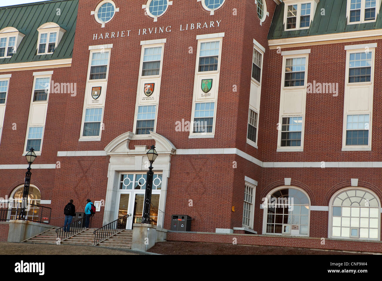 University of New Brunswick (UNB) Harriet Irving Library is pictured in