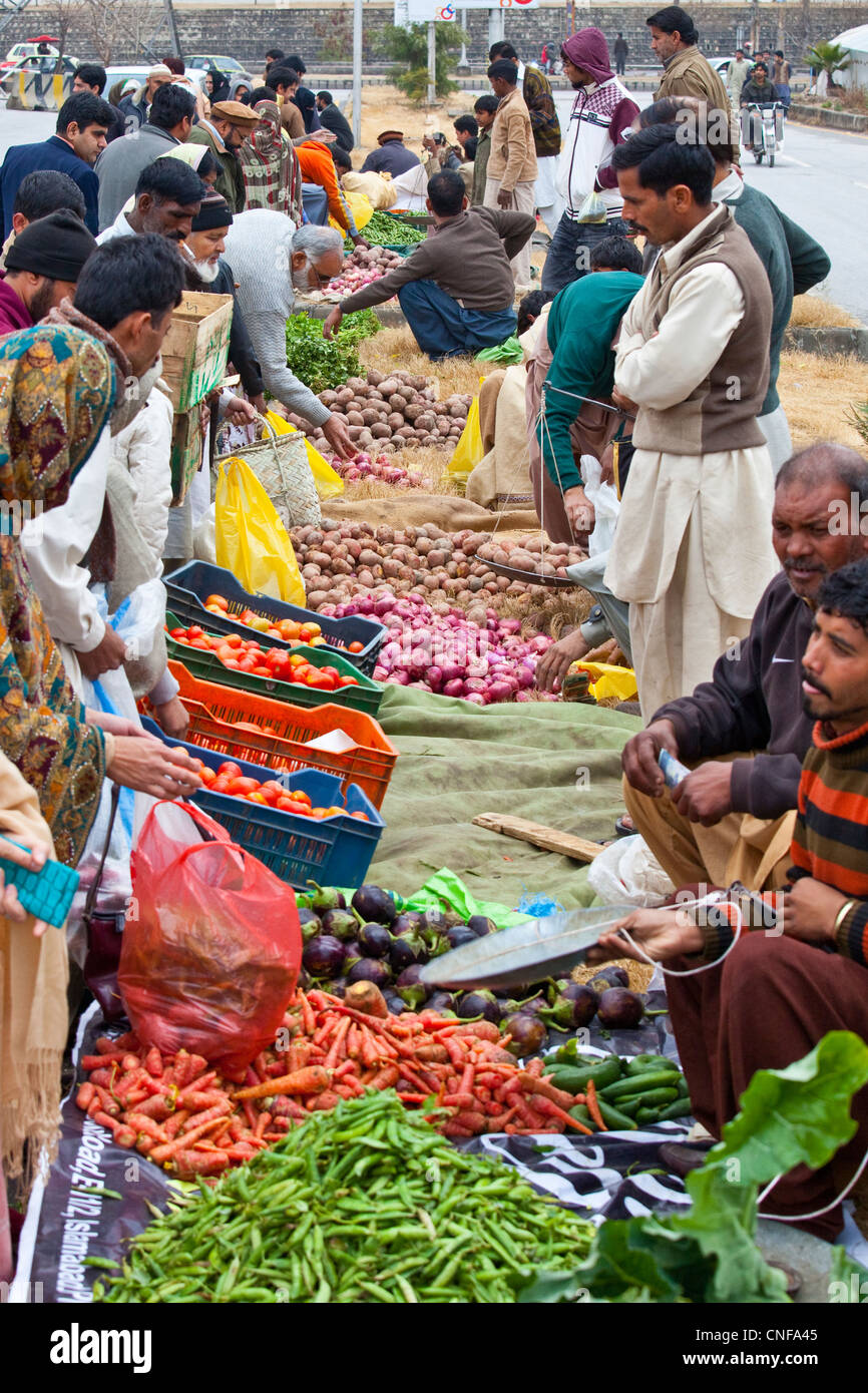 Pakistan Vegetable Market High Resolution Stock Photography and Images