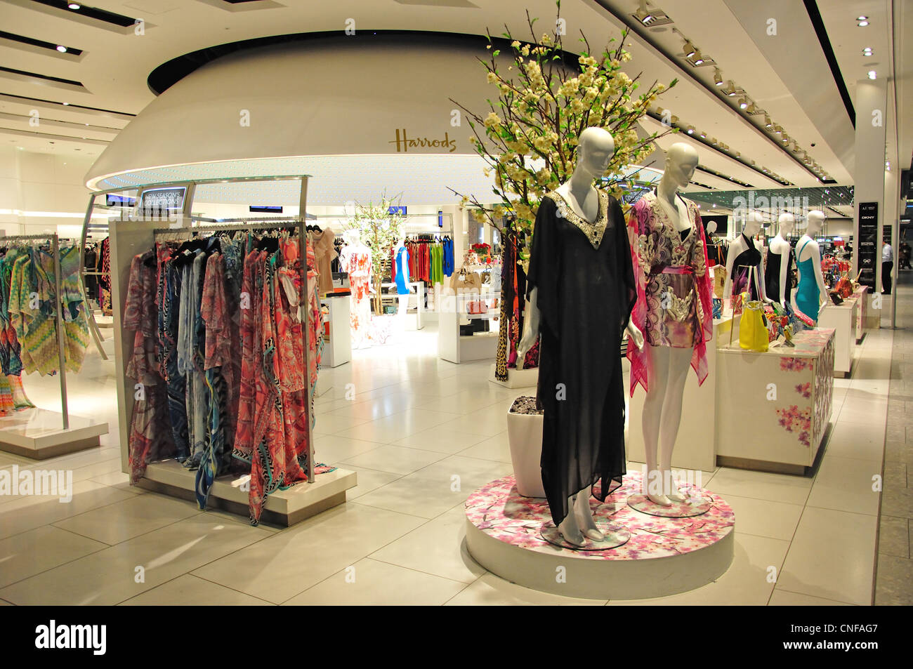 Harrod's Store, Departures Lounge, Terminal 5, Heathrow Airport. London