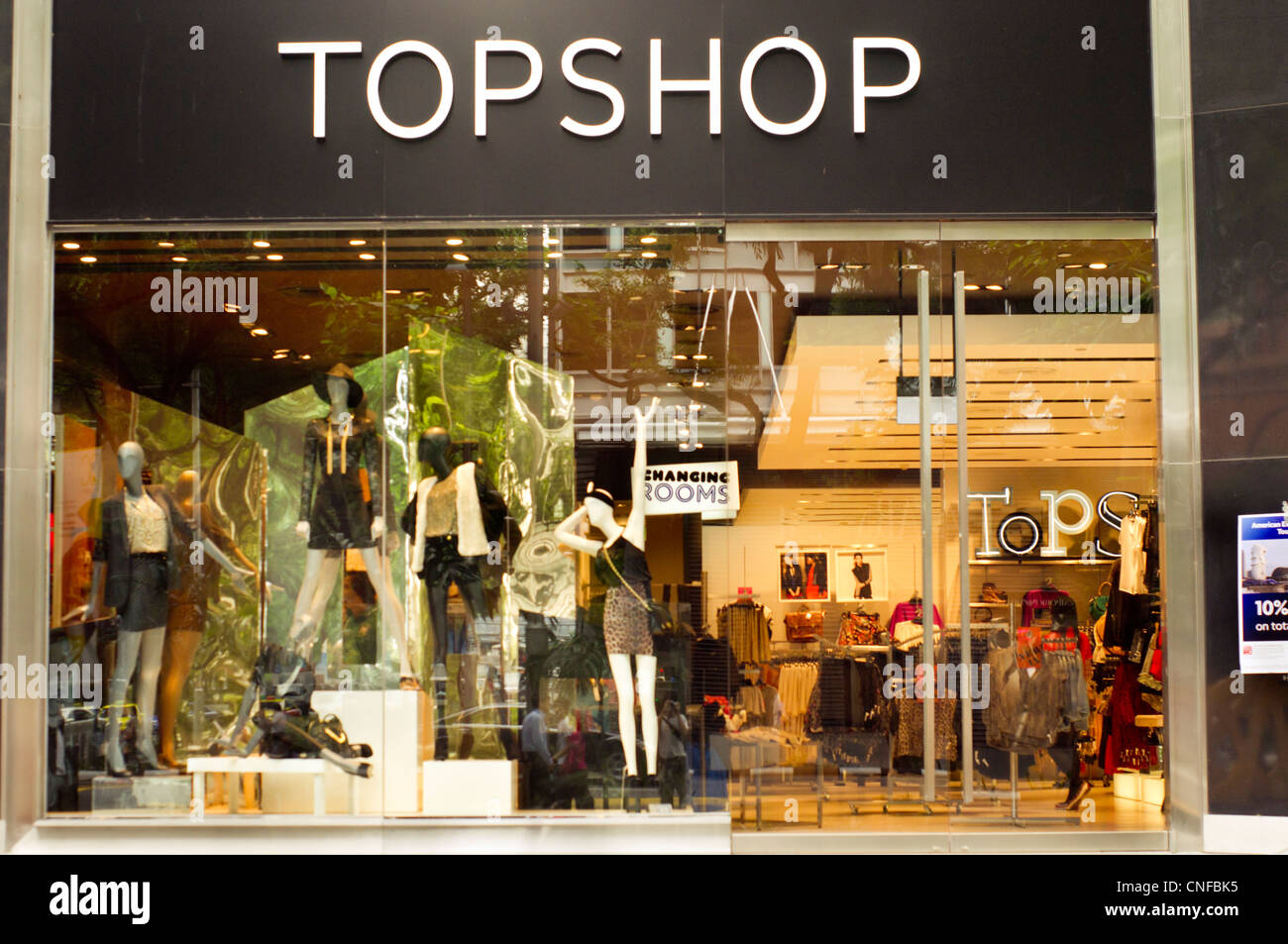 A shot of Topshop store in Orchard road of Singapore Stock Photo - Alamy