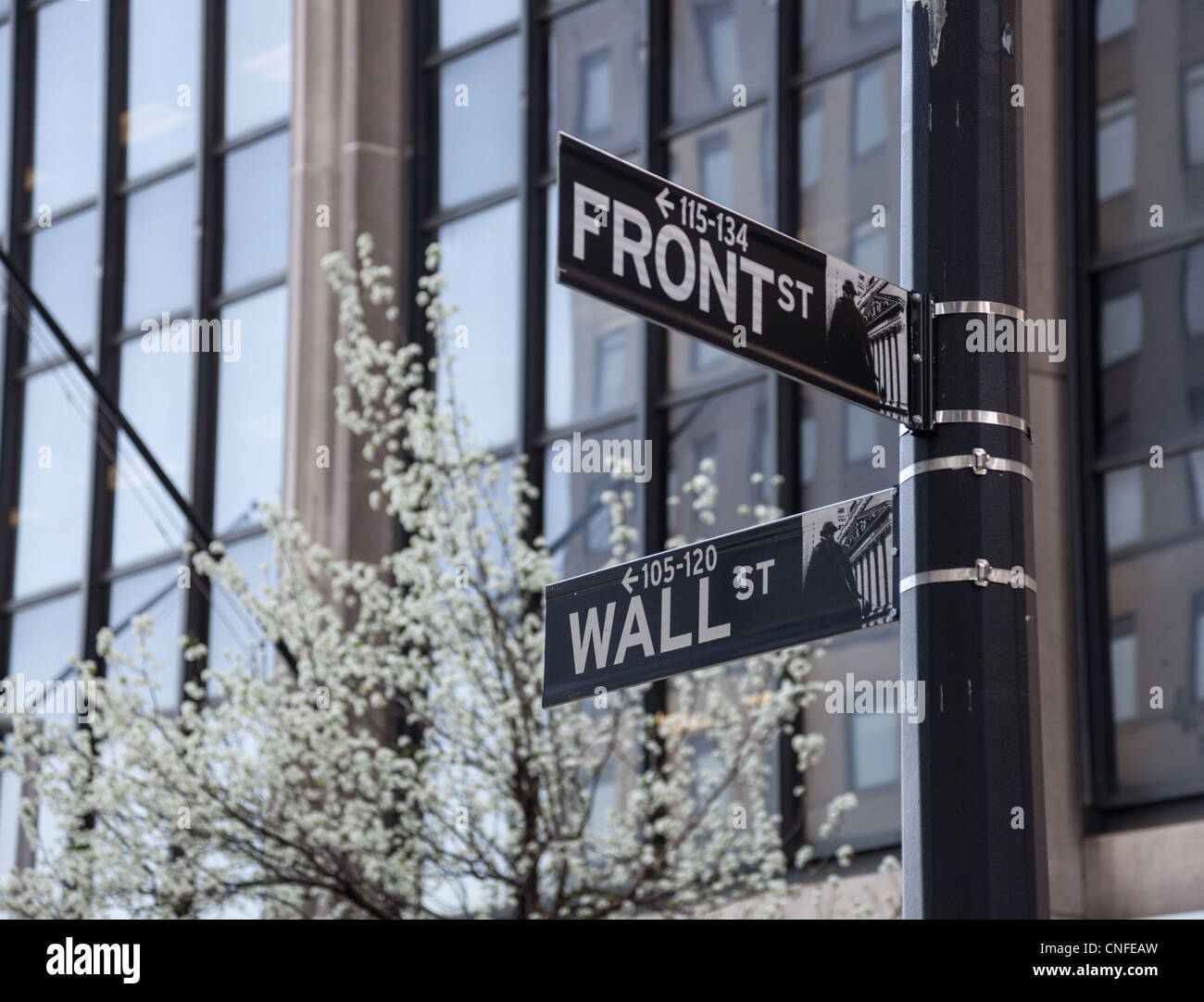New york street signs directions hires stock photography and images