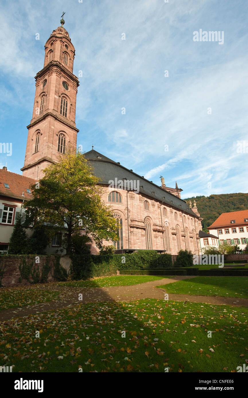 Church of the Jesuits in Old Town Heidelberg, Germany Stock Photo - Alamy