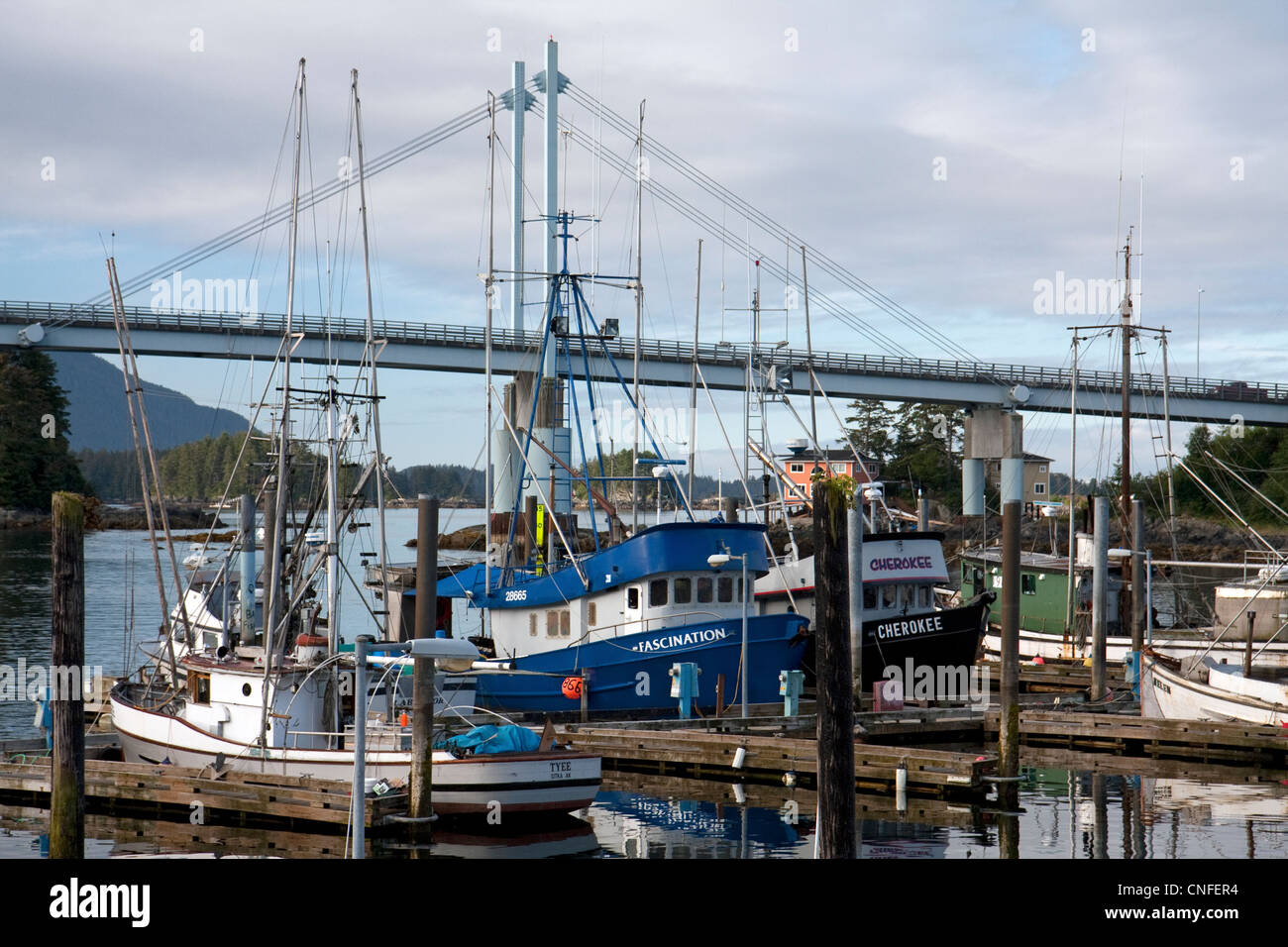Alaska sitka boats harbor hires stock photography and images Alamy