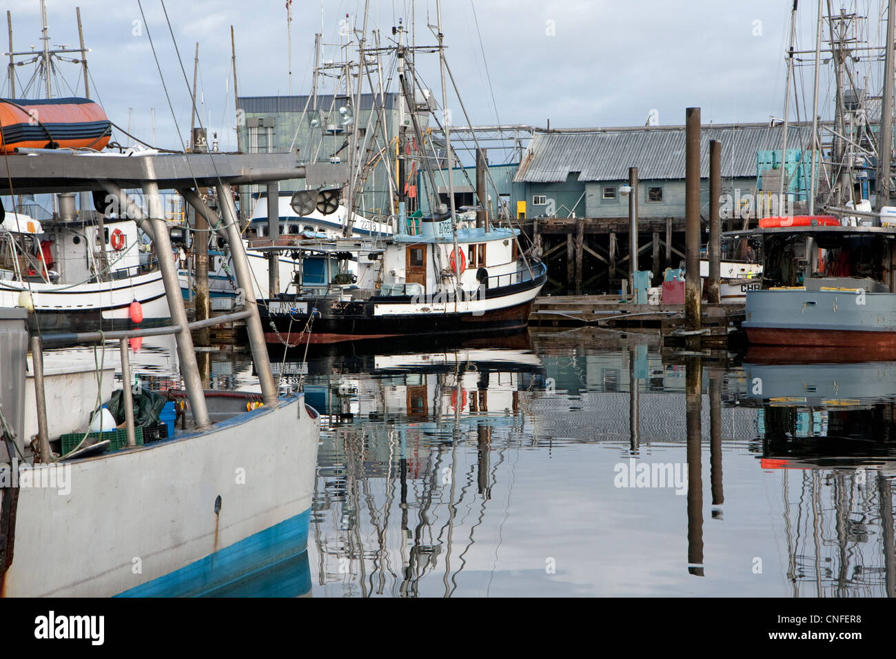Alaska sitka boats harbor hires stock photography and images Alamy