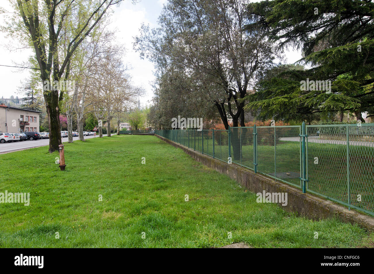 Italy slovenia border map hi-res stock photography and images - Alamy