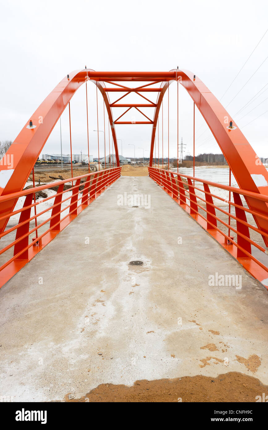 Footbridge construction hi-res stock photography and images - Alamy